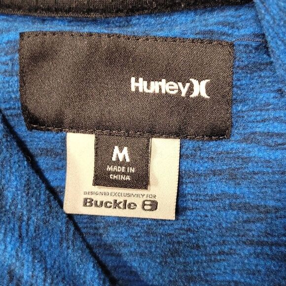 HURLEY MENS POLY HOODIE SIZE MEDIUM - Picture 3 of 6